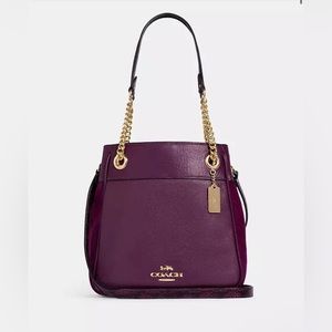 Coach Cammie Chain Bucket Bag